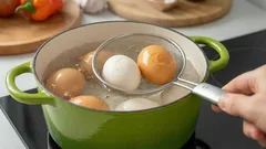 Eieren barsten niet meer tijdens het koken: de grootmoedertruc die echt werkt